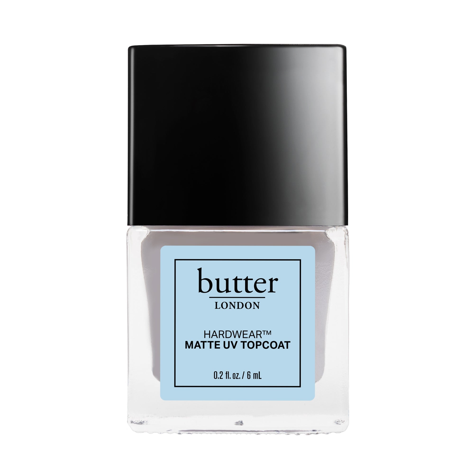 Hardwear Matte UV Topcoat, 0.2 fl oz - butter LONDONTop Coat