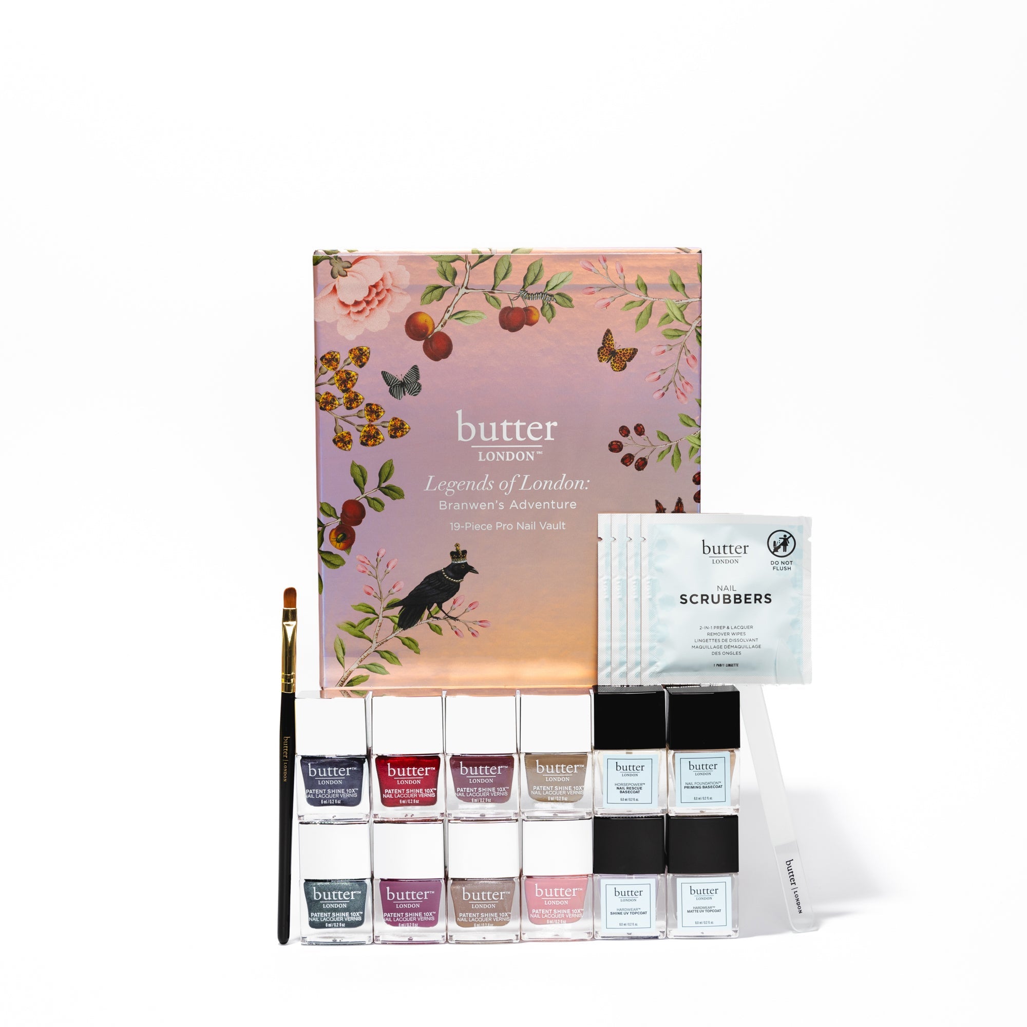 Legends of London: Branwens Adventure 19 - Piece Pro Nail Vault - butter LONDONNail Polish Set