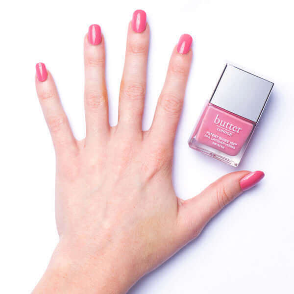 Patent Shine 10X Nail - Coming Up Roses, 0.2 fl oz - butter LONDONNail Polish