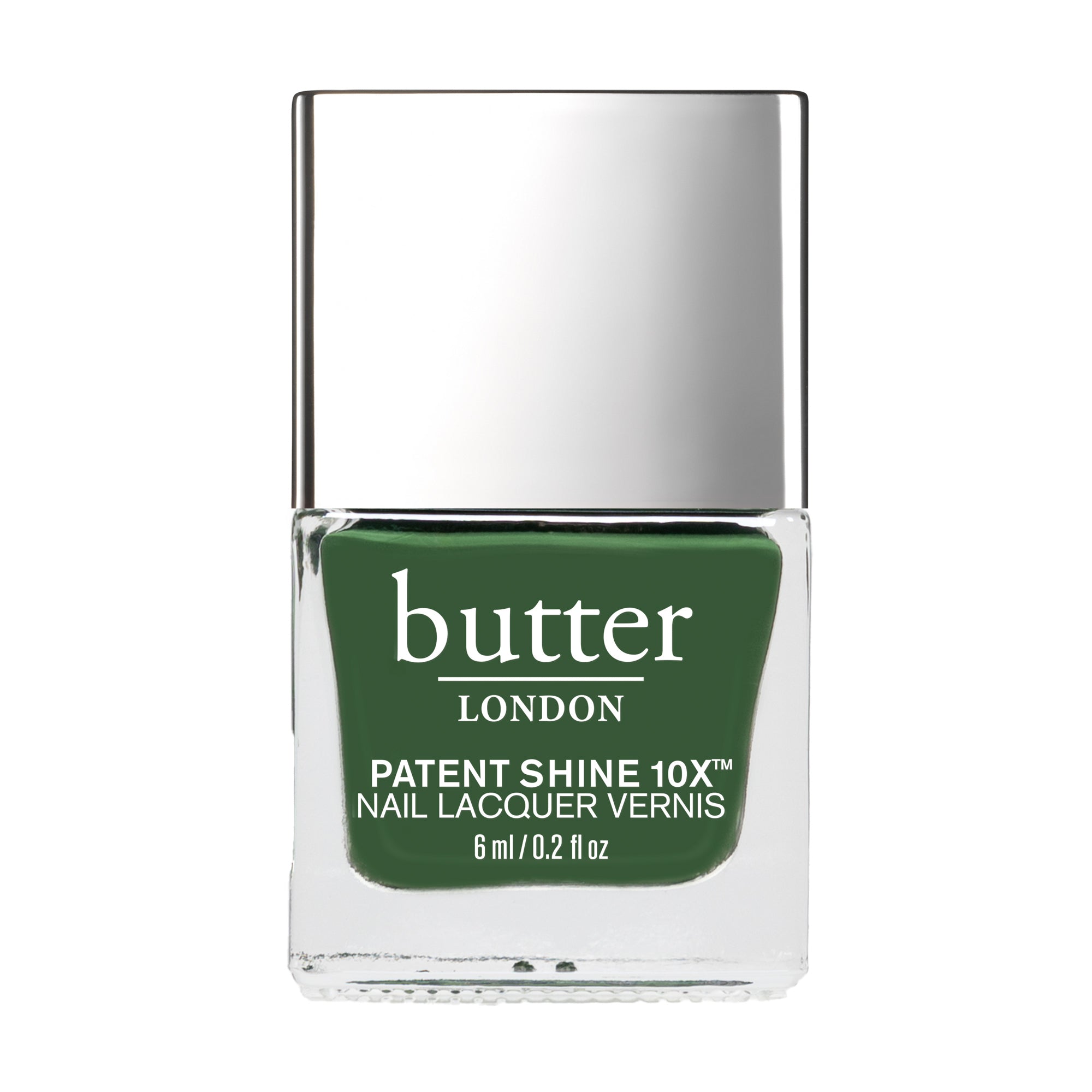 Patent Shine 10X Nail Lacquer - Oxford Moss, 0.2 Fl Oz - butter LONDONNail Polish