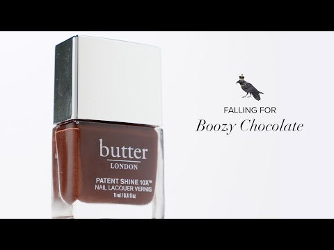 Butter London Patent Shine 10x Nail Lacquer - Boozy Chocolate