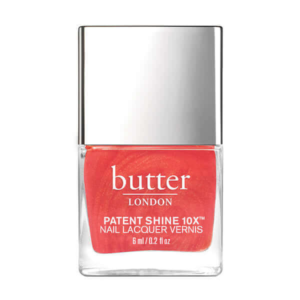 Empire Red Mini Patent Shine 10X Nail Lacquer - butterlondon-shop