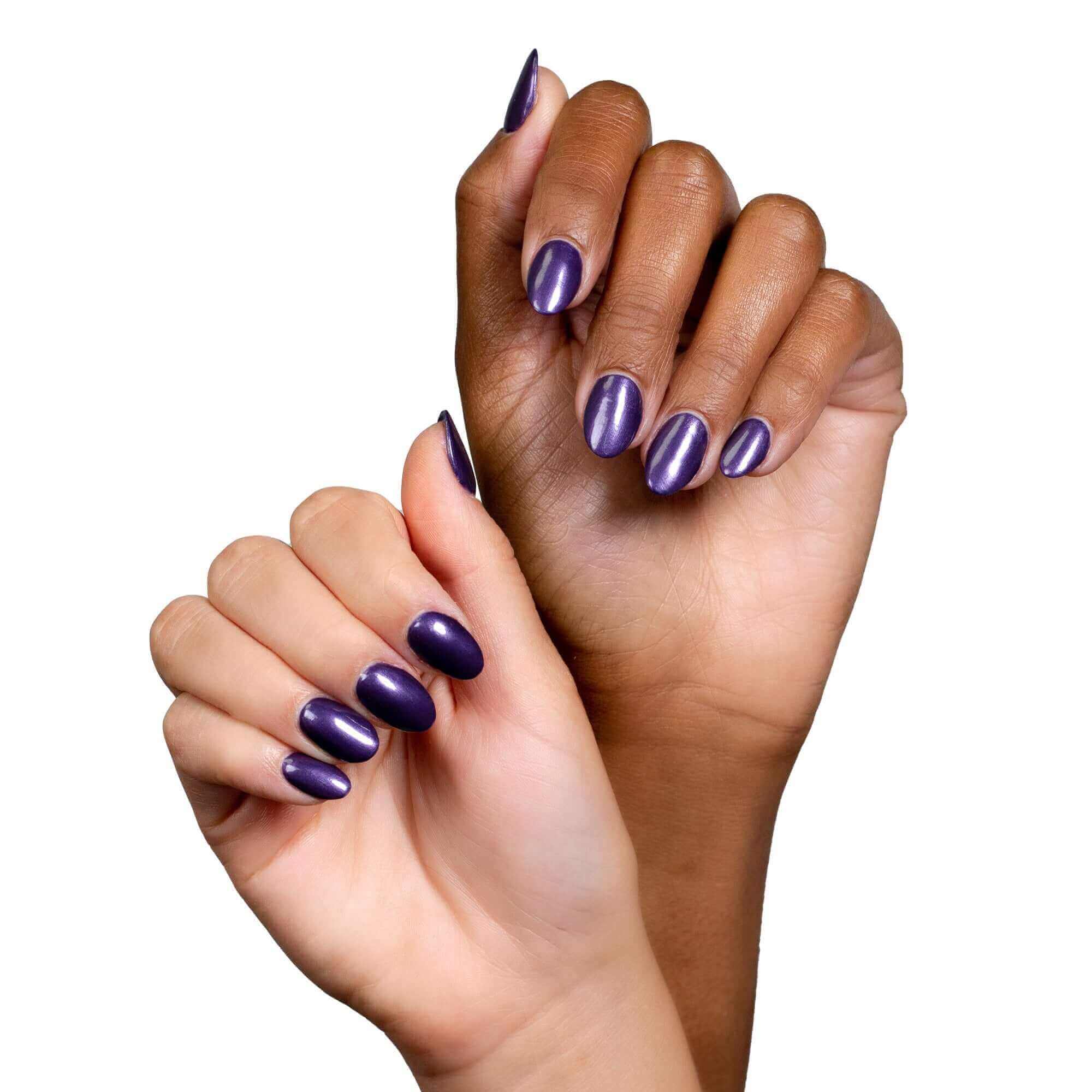 House of Amethyst Mini Patent Shine 10X Nail Lacquer - butterlondon-shop