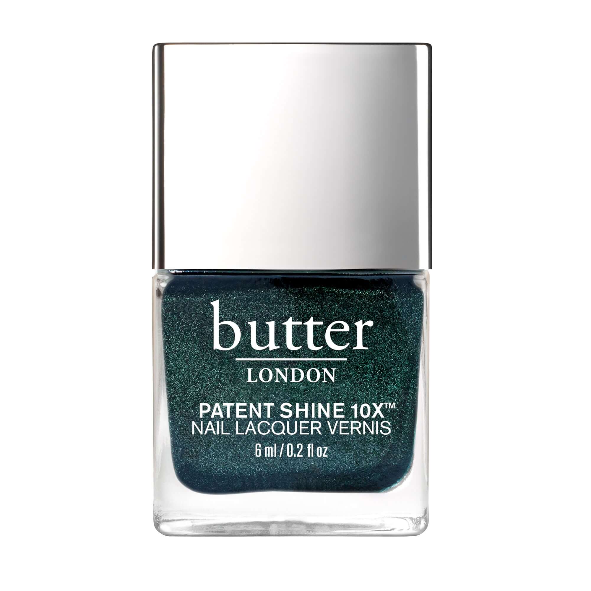 Royal Emerald Mini Patent Shine 10X Nail Lacquer - butterlondon-shop